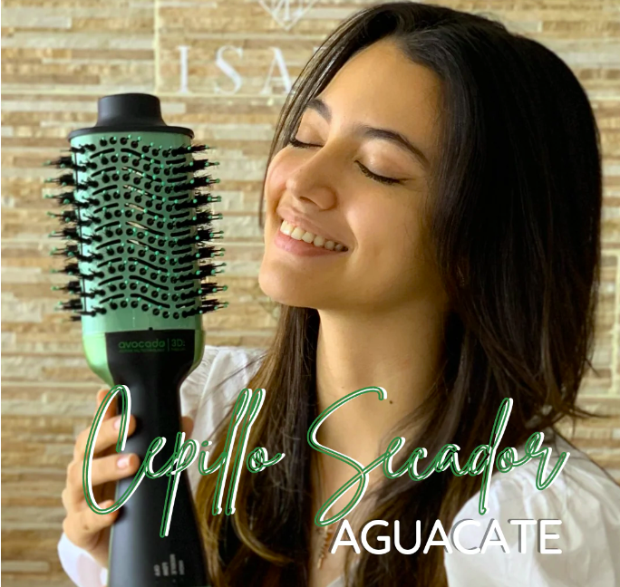 Cepillo secador Aguacate 4 en 1