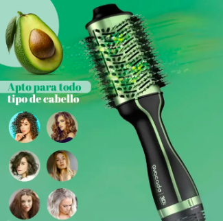Cepillo secador Aguacate 4 en 1
